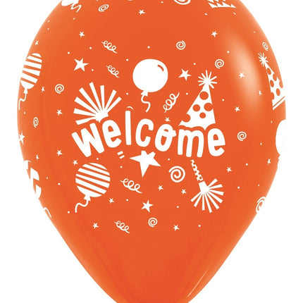 Balony Welcome Fashion Solid Mix 30cm 25szt