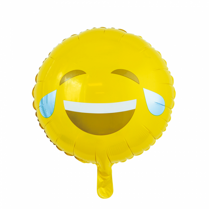 Balon helowy Emoji Smile 45 cm pusty