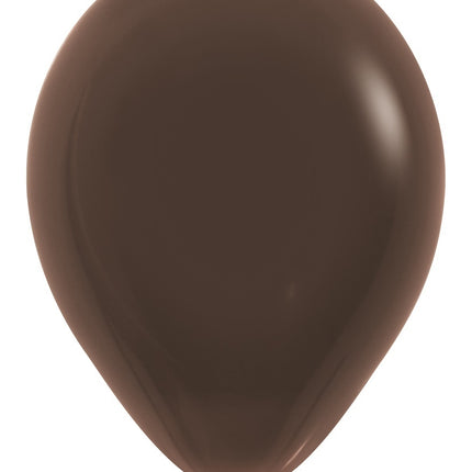 Balony Czekoladowy Brąz 30cm 50szt