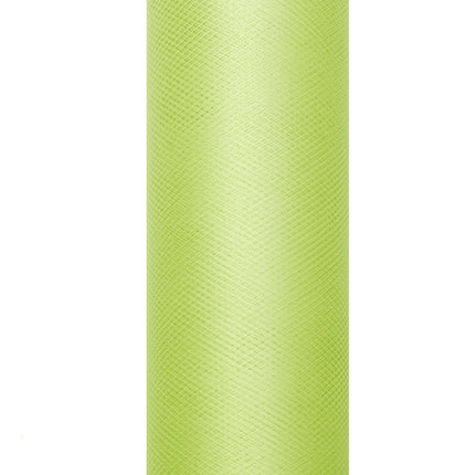 Lime Green Tulle Roll 15cm 9m