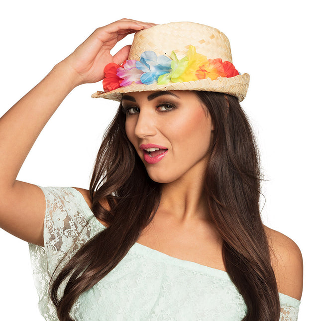 Słomkowy kapelusz Hawaje