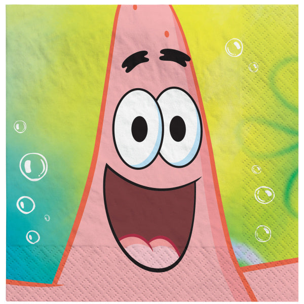 Serwetki Spongebob Patrick 33cm 16szt