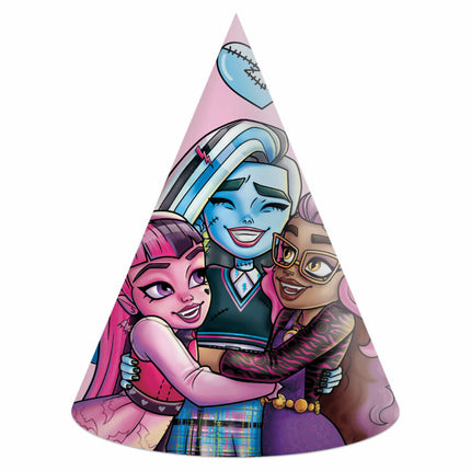 Czapki imprezowe Monster High 6szt