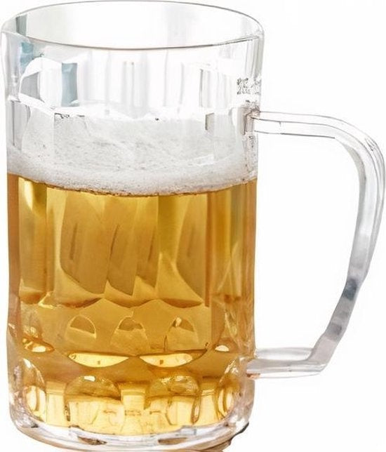 Plastikowy kufel do piwa 500ml