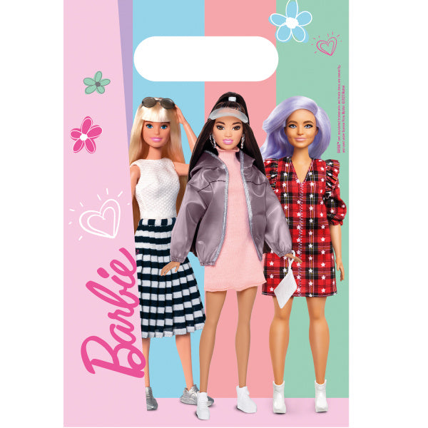 Torebki do dzielenia się Barbie 23,6 cm 8 szt.