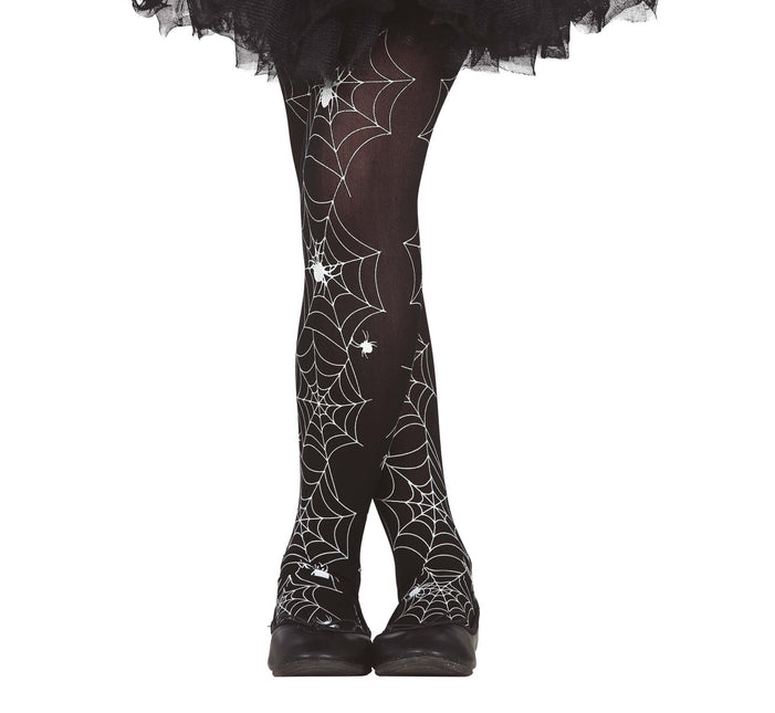 Halloweenowe legginsy Spiderweb Girl