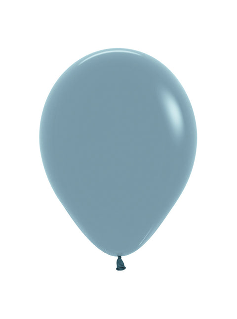 Balony Pastel Dusk Blue 23cm 50szt