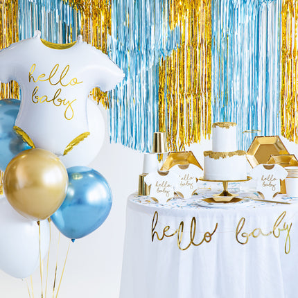 Girlanda urodzinowa Hello Baby Gold 70 cm