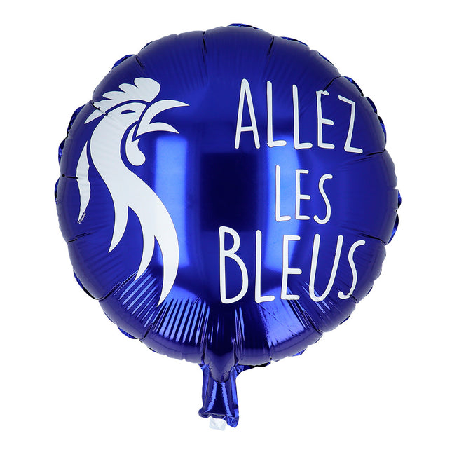 Balon helowy Allez Les Bleus dwustronny 45 cm