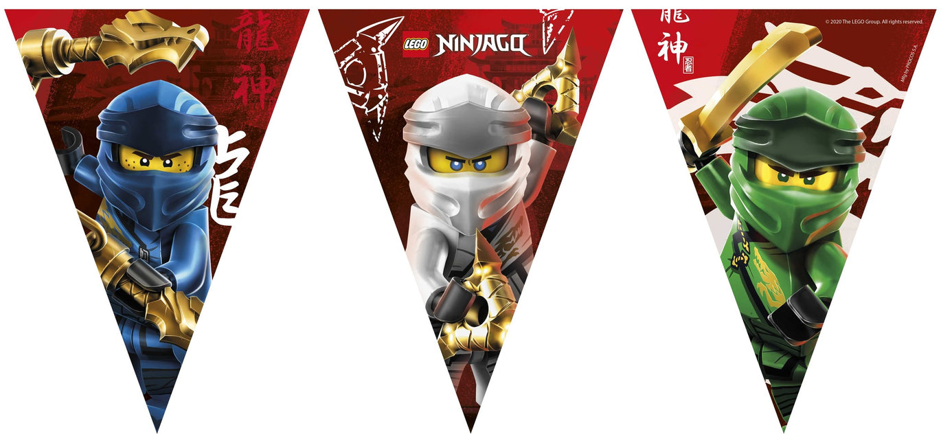 Girlandy Lego Ninjago 2,3 m