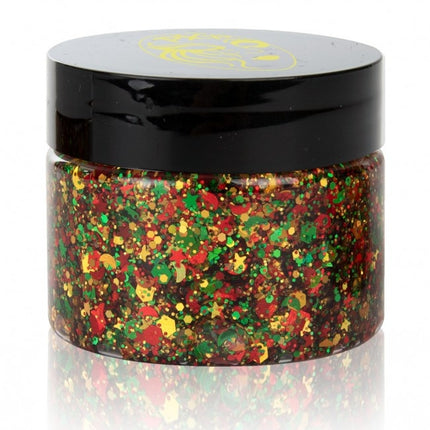 PXP Pressed Chunky Glitter Creme Big Red/Yellow/Green 40ml