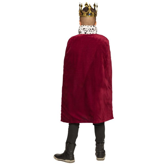 Płaszcz dziecięcy King's Cloak Bordeaux Red 90cm