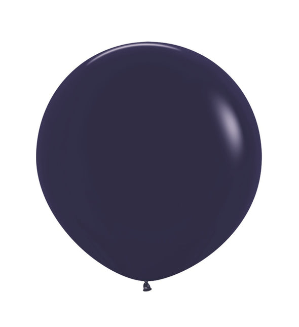 Balony granatowe 61cm 10szt