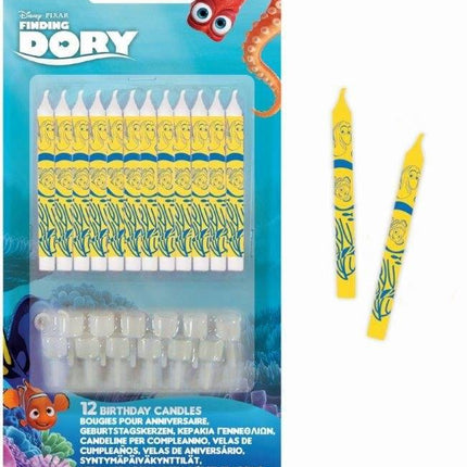 Świeczki Finding Dory 9cm 12szt