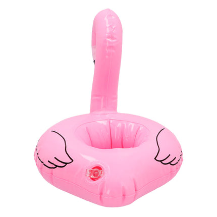 Nadmuchiwany uchwyt na kubek Flamingo 18 cm