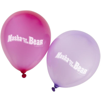 Balony lateksowe Masza i Niedźwiedź 30,5 cm 12 szt.