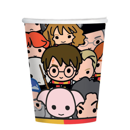 Kolorowe kubki Harry Potter 250ml 8szt