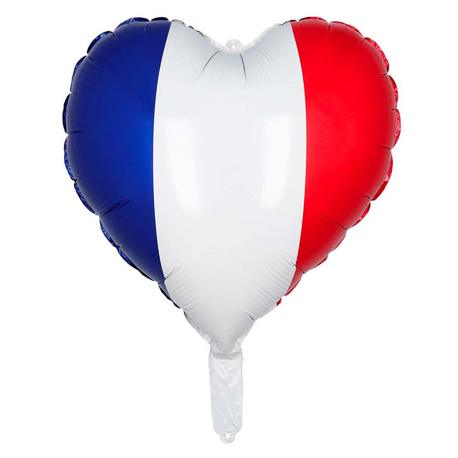 Balon helowy Francja Serce 45 cm