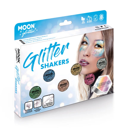 Moon Glitter Holographic Glitter Shakers Purple 5g