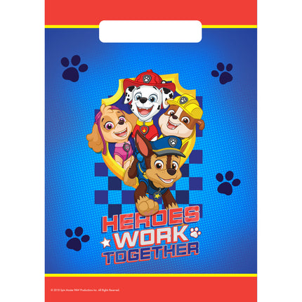 Torebki do dzielenia się Paw Patrol Bohaterowie 23,4 cm 8 szt.