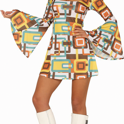 Disco 70S Dress Ladies