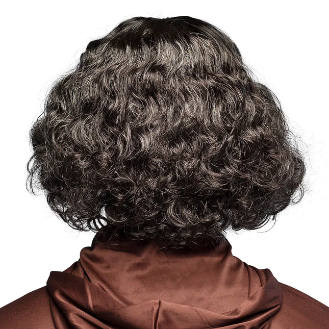 Monk Wig Black