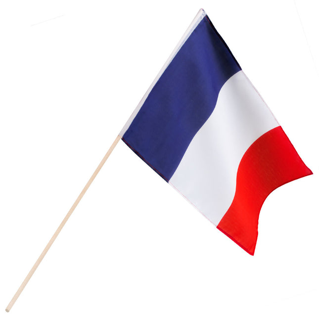 Francuska powiewająca flaga 45 cm
