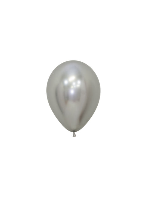 Balony Reflex Silver 12cm 50szt