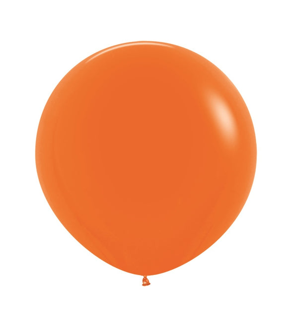 Balony pomarańczowe 61cm 10szt