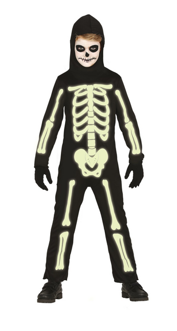 Kostium na Halloween Szkielet świecący w ciemności dla dziecka
