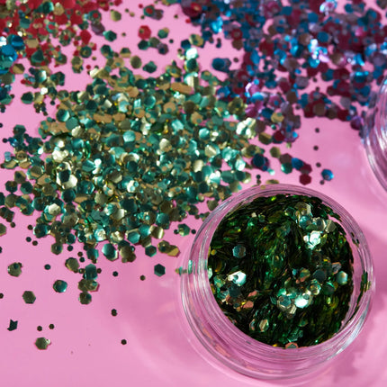 Moon Glitter Mystic Bio Chunky Glitter Shamrock 3 g