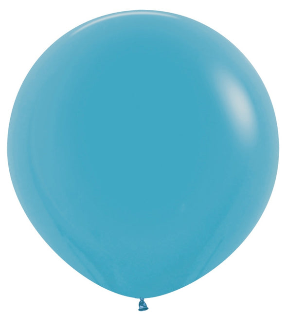 Balony niebieskie 91cm 2szt