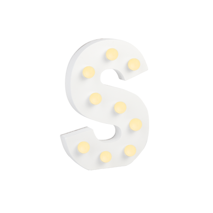 S Light Letter 16.5cm