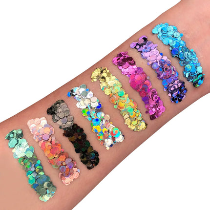 Moon Glitter Holographic Chunky Glitter Blue 3g