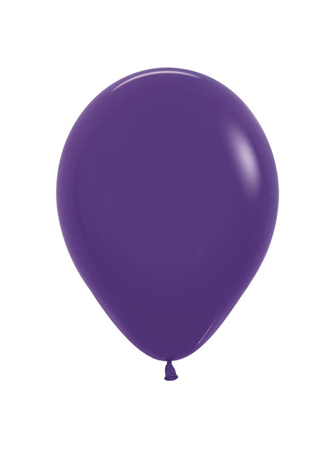 Balony fioletowe 23cm 50szt