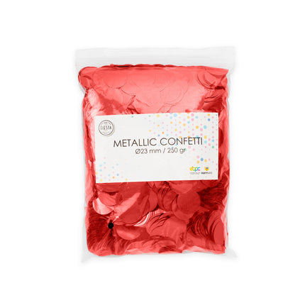 Red Confetti Metallic 250gr