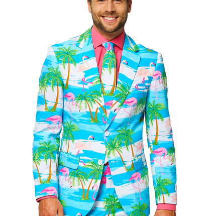 Garnitur męski Hawaii Flamingo