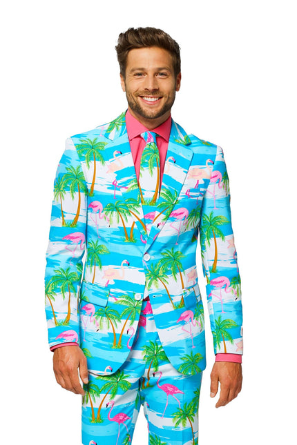 Garnitur męski Hawaii Flamingo