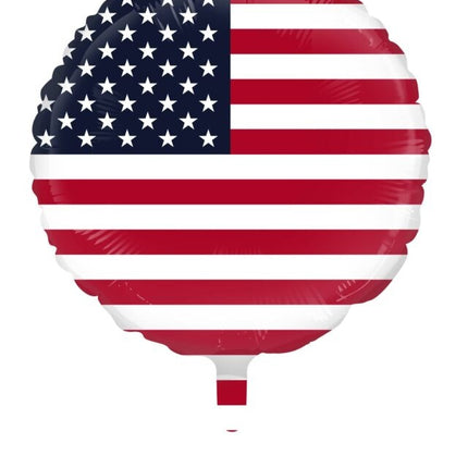 Balon helowy America pusty 45 cm