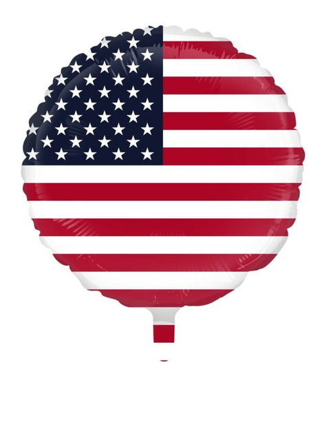 Balon helowy America pusty 45 cm