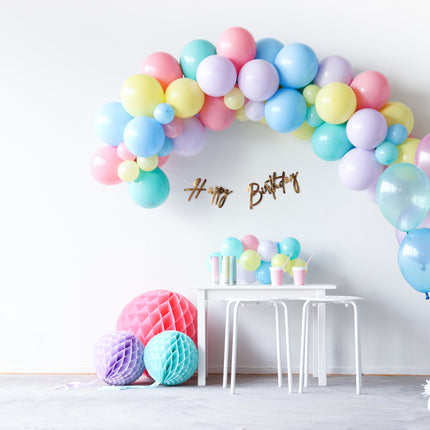 Balony kolorowe Pastel 13cm 50szt