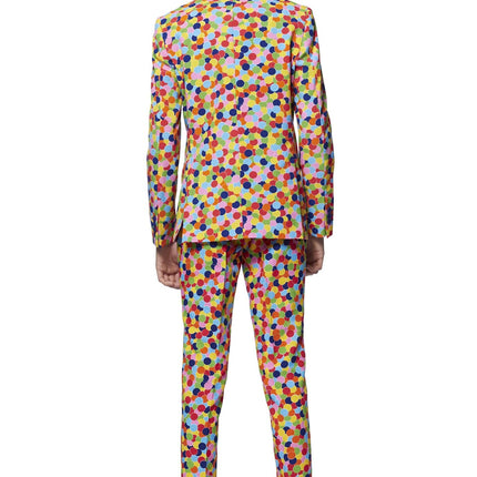 Party Confetti Suit Boy Teen OppoSuits