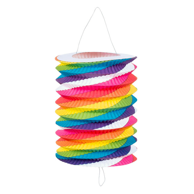 Rainbow Lanterns Pull 16cm 12szt