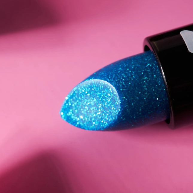 Moon Glitter Iridescent Glitter Lipstick Blue 4.2g