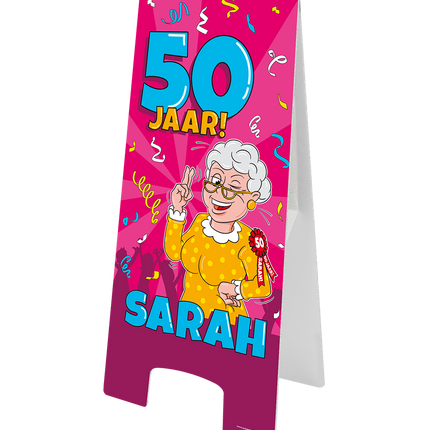 Znak ostrzegawczy Sarah Cartoon 58cm