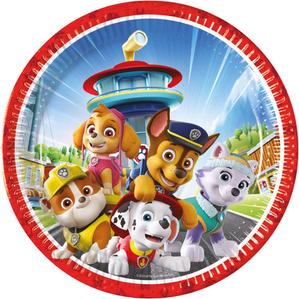 Talerze Paw Patrol 23cm 8szt