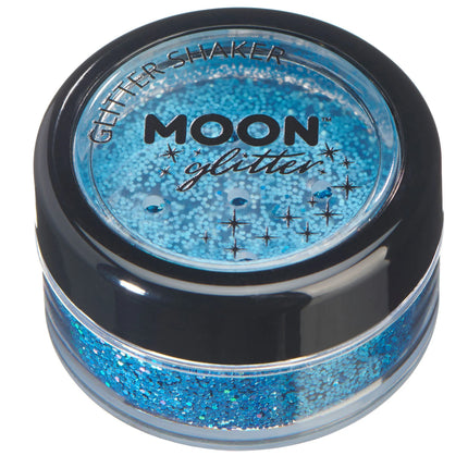 Moon Glitter Holographic Glitter Shakers Blue 5g