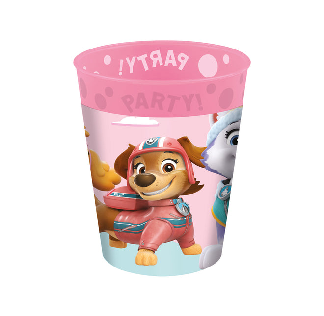 Kubek Paw Patrol Skye i Everest wielokrotnego użytku 250 ml