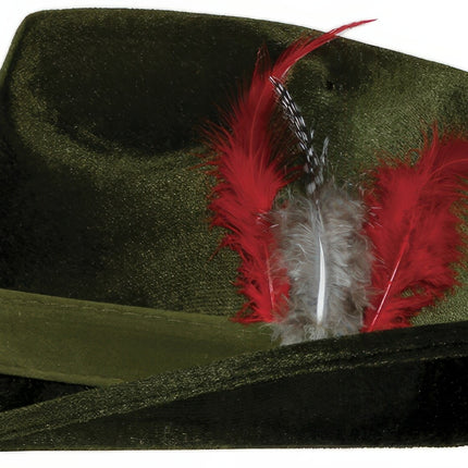 Oktoberfest Hat Tyrolean Feather