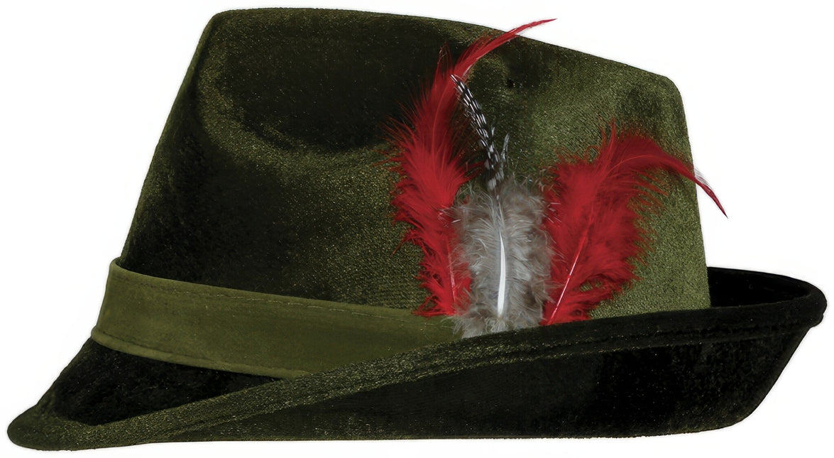 Oktoberfest Hat Tyrolean Feather